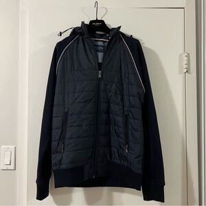 Men's Black Quilted Jacket